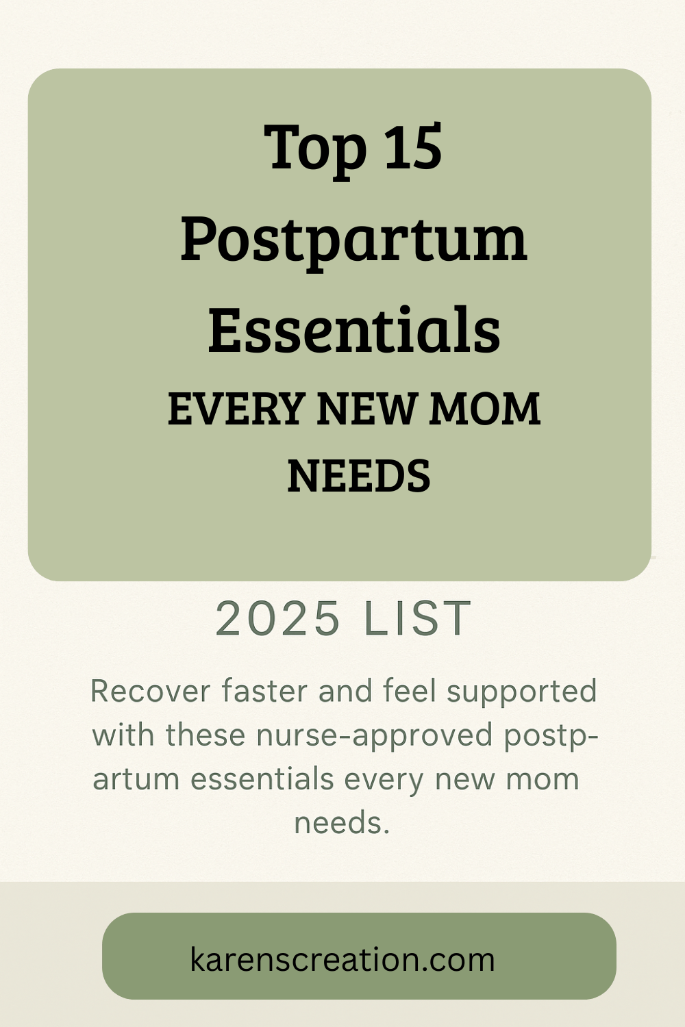 Top 15 Postpartum Essentials Every New Mom Needs (2025&nbsp;List)